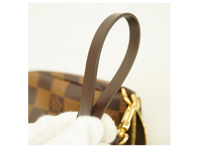 Louis Vuitton Damier Pochette Accessoires Bag/Pouch N51985 Ebene Women's Damier ebene - vista 7