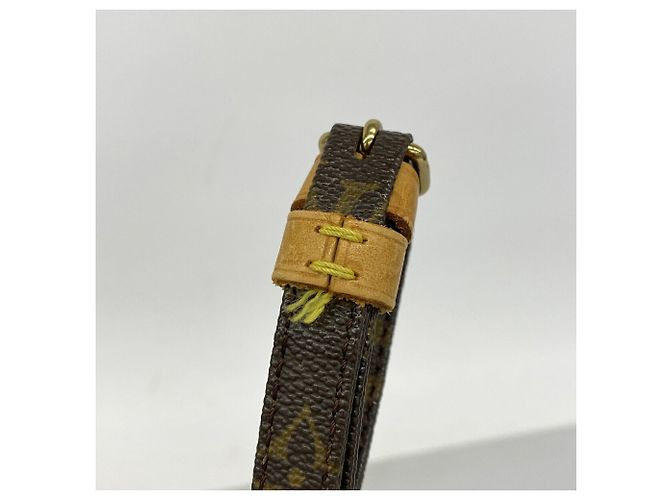 Borsa a tracolla Louis Vuitton Monogram Pochette Marly Bandoulière Marrone - vista 10