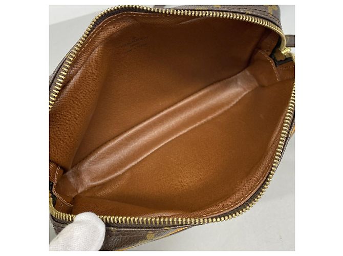 Borsa a tracolla Louis Vuitton Monogram Pochette Marly Bandoulière Marrone - vista 4