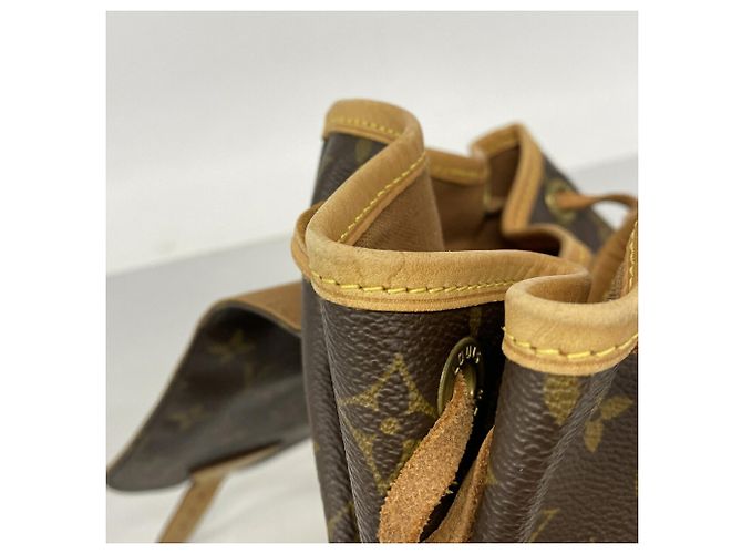 Zaino Louis Vuitton Monogram Montsouris MM Marrone - vista 7
