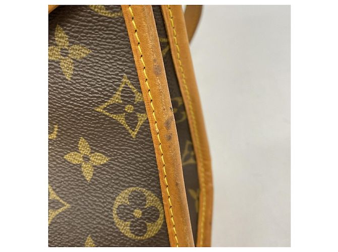 Borsa Louis Vuitton Monogram Bel Air M51122 Marrone - vista 8