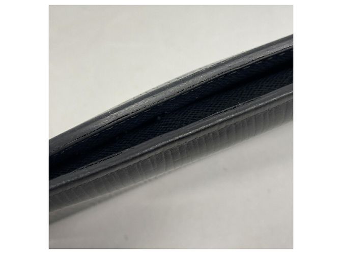 Louis Vuitton Epi Leather Long Wallet Black - view 6