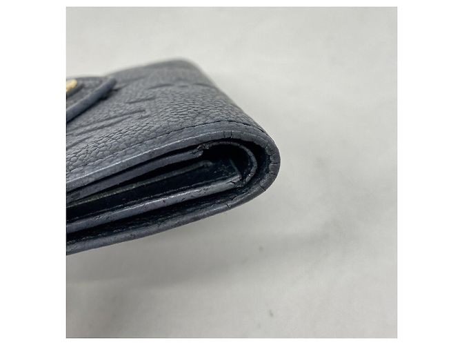 Portafoglio tri-fold Louis Vuitton in Noir Nero - vista 5