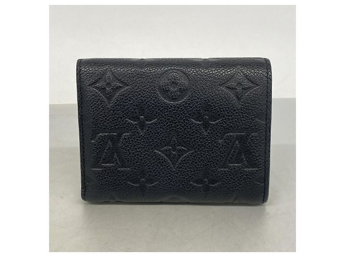 Portafoglio tri-fold Louis Vuitton in Noir Nero - vista 9