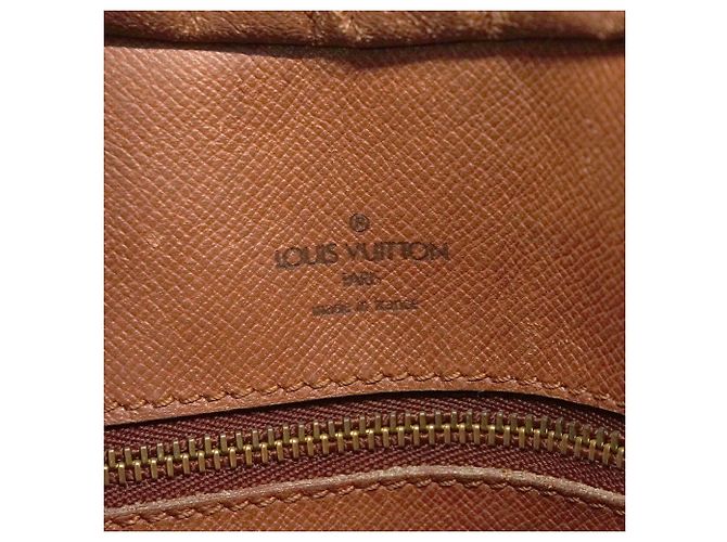 Borsa a tracolla Louis Vuitton Monogram Boulogne 35 Marrone - vista 5