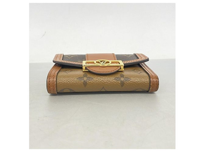 Cartera Louis Vuitton Tri-fold Castaño - vista 2