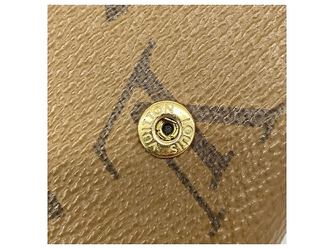 Cartera Louis Vuitton Tri-fold Castaño - vista 9