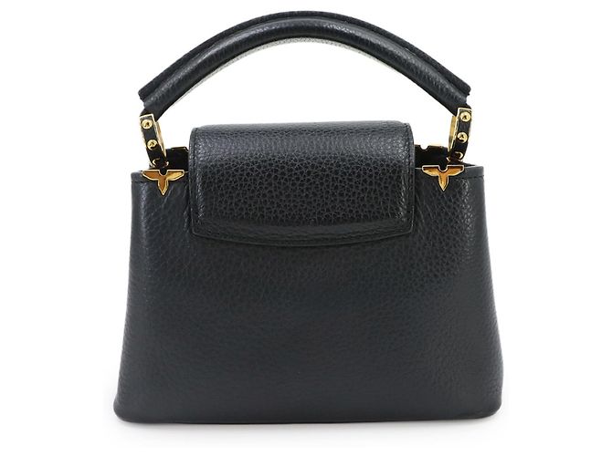 Borsa Louis Vuitton Capucines MINI Nero - vista 2