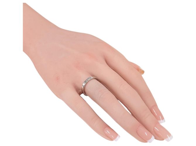 Cartier C Ehering Silber - Ansicht 2
