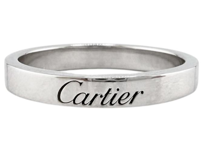 Cartier C Ehering Silber - Ansicht 3