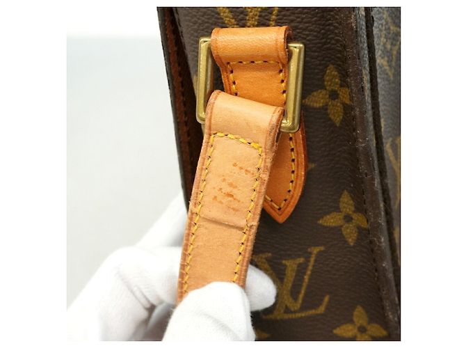 Louis Vuitton Monogram Saint Cloud GM Schultertasche Braun - Ansicht 10