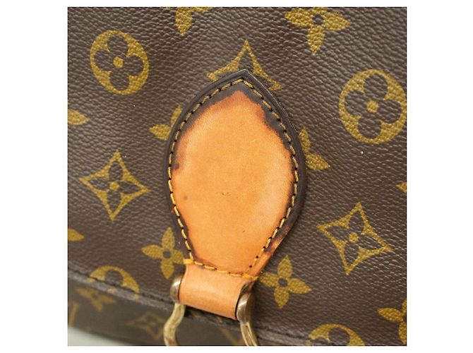 Louis Vuitton Monogram Saint Cloud GM Schultertasche Braun - Ansicht 12