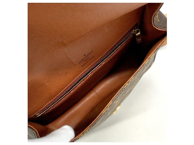 Louis Vuitton Monogram Saint Cloud GM Schultertasche Braun - Ansicht 4