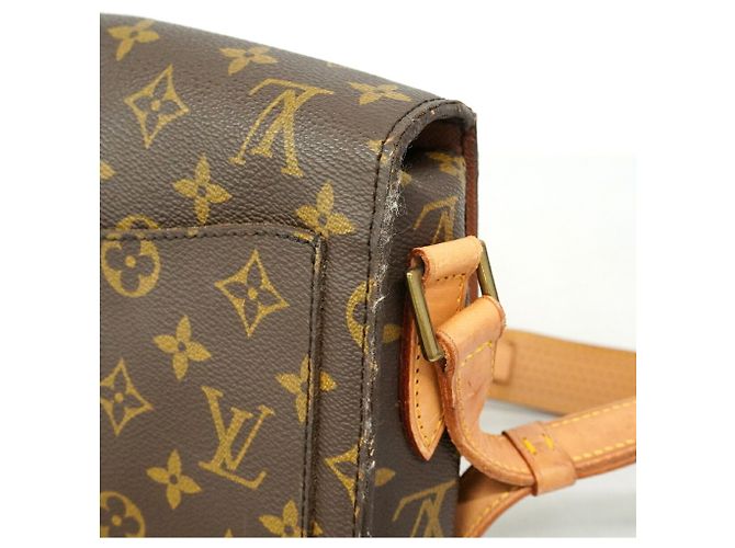 Louis Vuitton Monogram Saint Cloud GM Schultertasche Braun - Ansicht 7