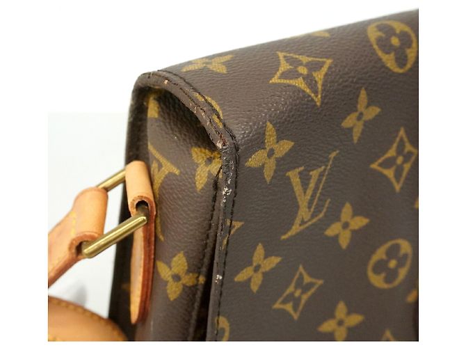 Louis Vuitton Monogram Saint Cloud GM Schultertasche Braun - Ansicht 8