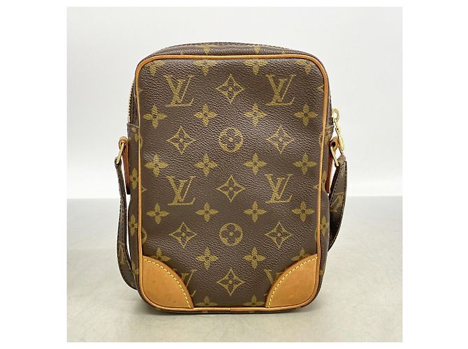 Borsa a tracolla Louis Vuitton Monogram Danube Marrone - vista 10
