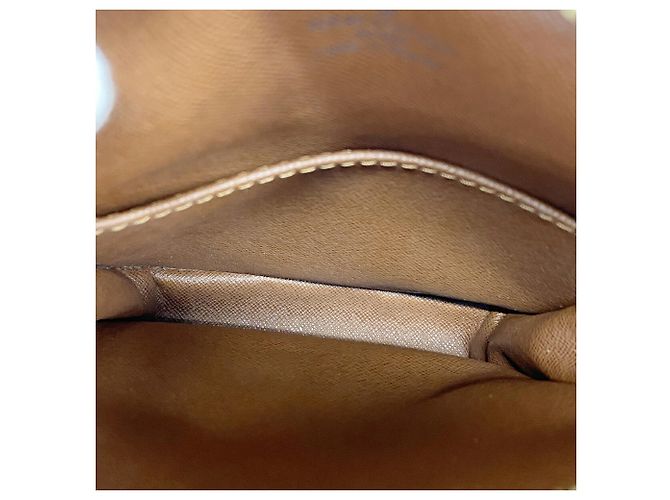Borsa a tracolla Louis Vuitton Monogram Danube Marrone - vista 4