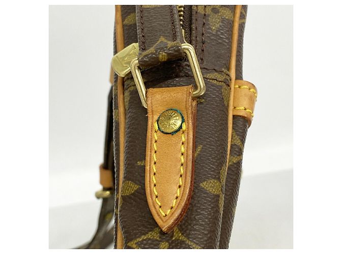 Borsa a tracolla Louis Vuitton Monogram Danube Marrone - vista 9
