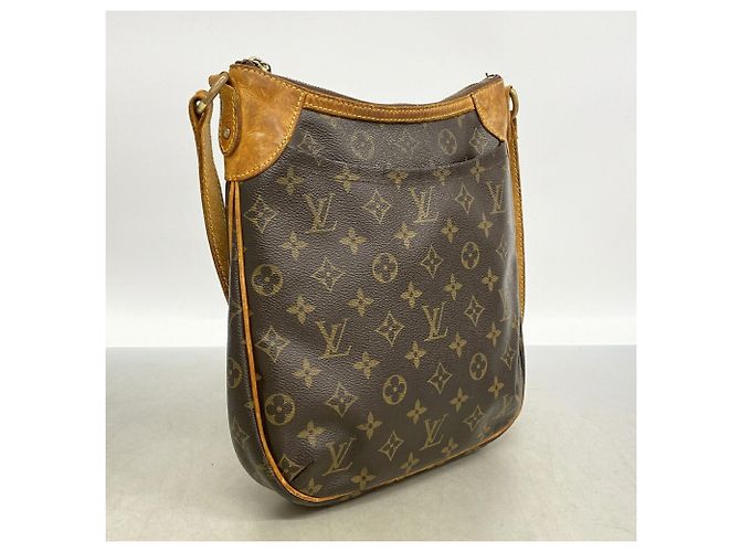 Bolso de hombro Louis Vuitton Monogram Odeon PM Castaño - vista 2