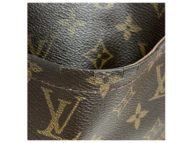 Bolso de hombro Louis Vuitton Monogram Odeon PM Castaño - vista 6