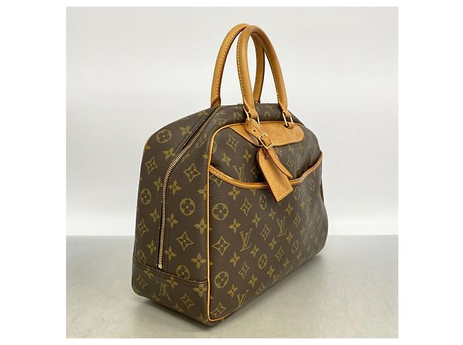 Bolso Louis Vuitton Monogram Deauville Castaño - vista 2