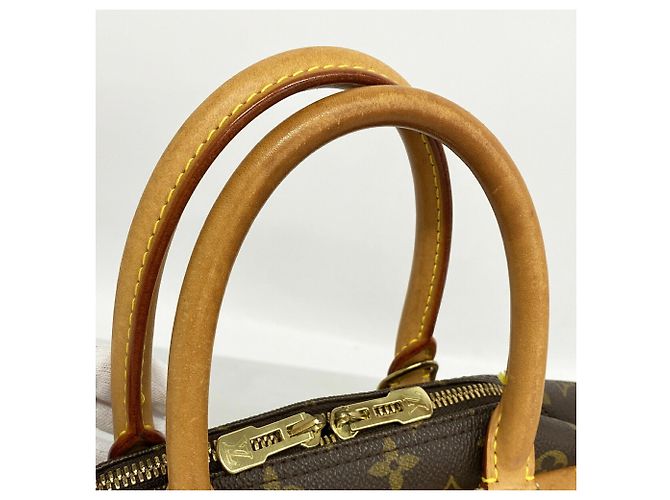 Bolso Louis Vuitton Monogram Deauville Castaño - vista 8