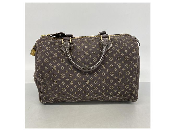 Borsa Louis Vuitton Monogram Mini Lin Speedy 30 Damier ebene - vista 11