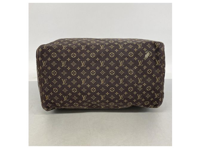 Borsa Louis Vuitton Monogram Mini Lin Speedy 30 Damier ebene - vista 3