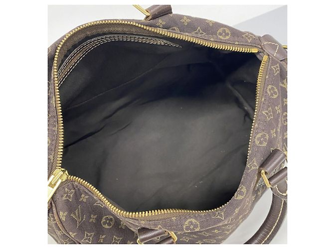 Borsa Louis Vuitton Monogram Mini Lin Speedy 30 Damier ebene - vista 4