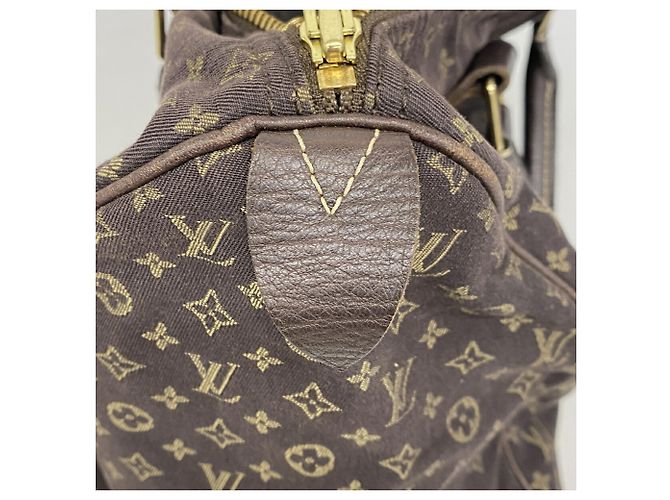 Borsa Louis Vuitton Monogram Mini Lin Speedy 30 Damier ebene - vista 5