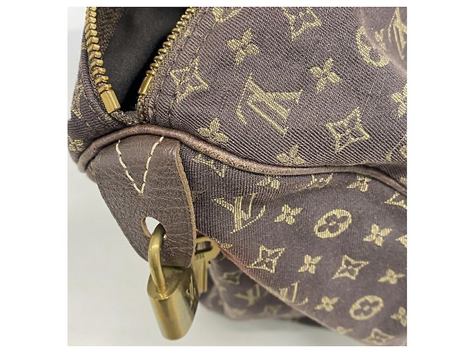Borsa Louis Vuitton Monogram Mini Lin Speedy 30 Damier ebene - vista 7