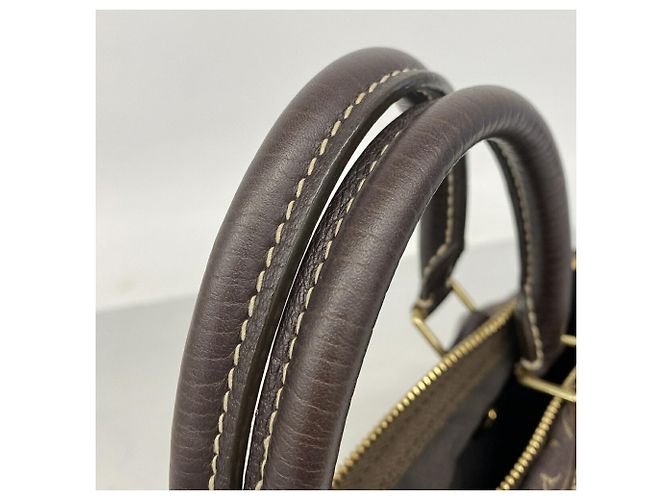 Borsa Louis Vuitton Monogram Mini Lin Speedy 30 Damier ebene - vista 9