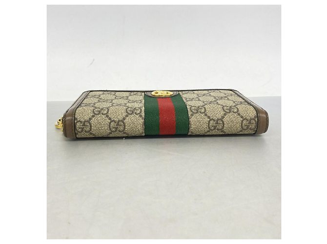 Cartera larga Gucci Ophidia Castaño - vista 2