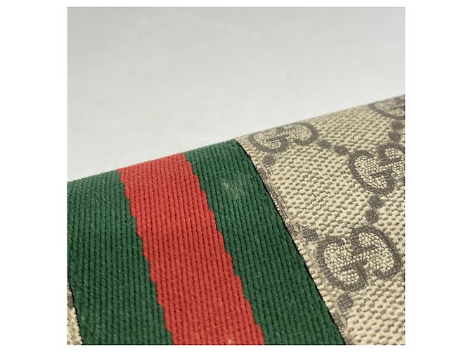 Cartera larga Gucci Ophidia Castaño - vista 7