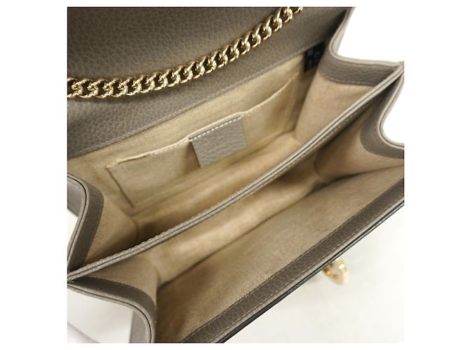 Borsa a tracolla Gucci Interlocking G Marrone - vista 4