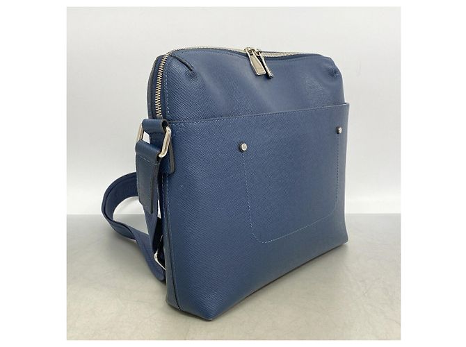 Borsa a tracolla Louis Vuitton Taiga Grigori PM Blu - vista 2