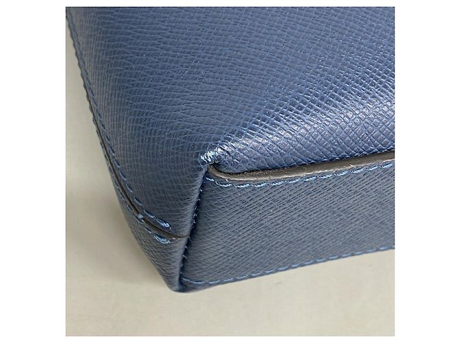 Borsa a tracolla Louis Vuitton Taiga Grigori PM Blu - vista 6
