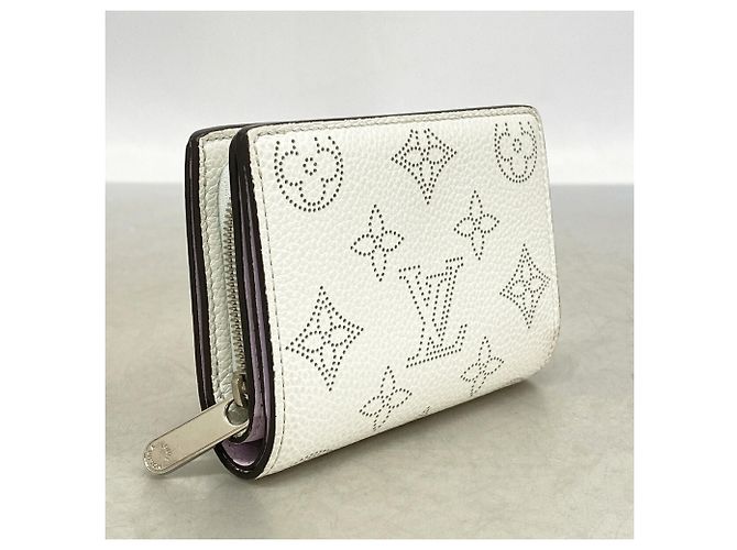 Louis Vuitton Mahina Portefeuille Wallet Bianco - vista 2