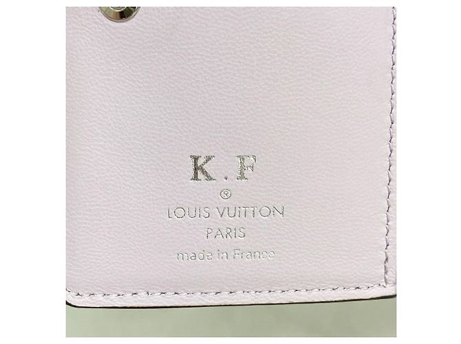 Louis Vuitton Mahina Portefeuille Wallet Bianco - vista 4