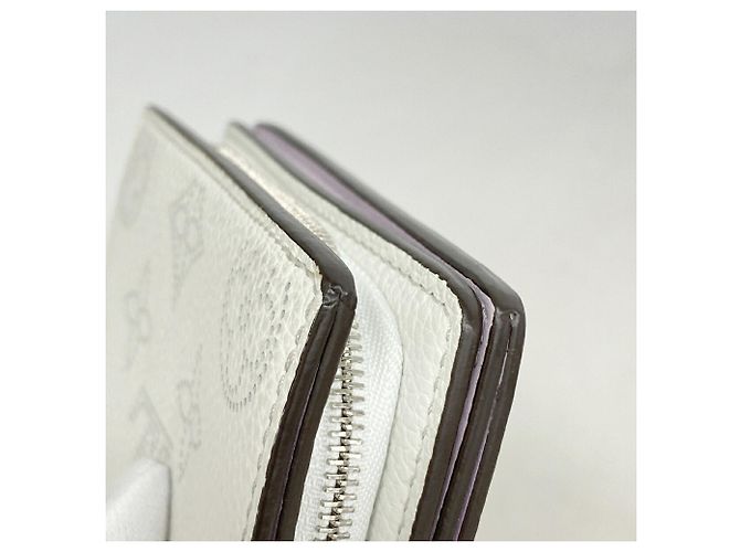 Louis Vuitton Mahina Portefeuille Wallet Bianco - vista 6