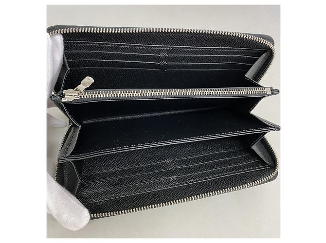 Cartera Louis Vuitton Epi Zippy Negro - vista 3