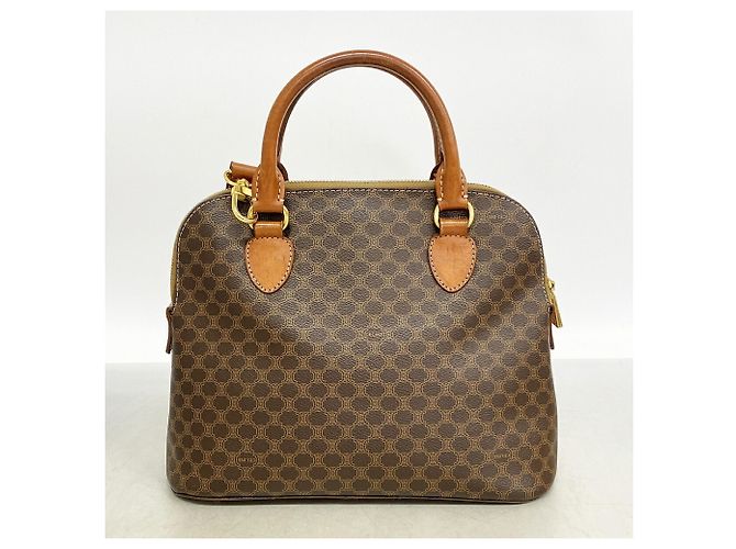 Céline Celine Macadam Brown 2-Way Handtasche Braun - Ansicht 12
