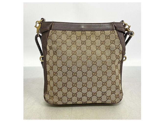 Borsa a tracolla Gucci GG Canvas Marrone - vista 11