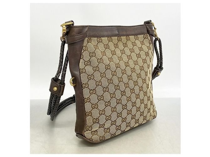 Borsa a tracolla Gucci GG Canvas Marrone - vista 2