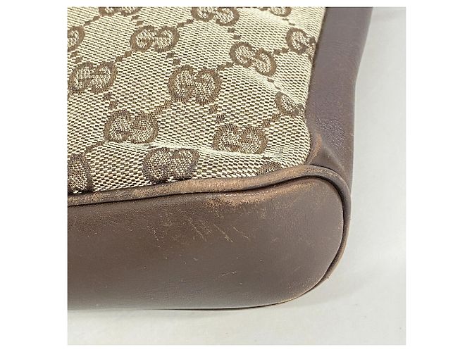 Borsa a tracolla Gucci GG Canvas Marrone - vista 6