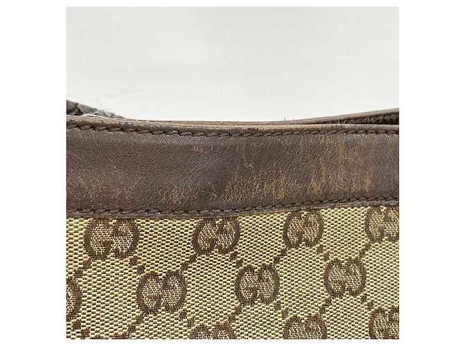 Borsa a tracolla Gucci GG Canvas Marrone - vista 7