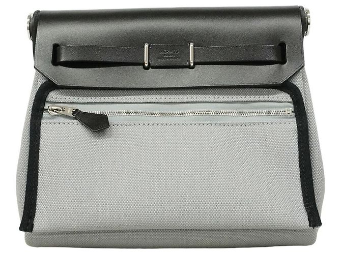 Hermès Hermes Herbag Zip Mini Schultertasche Braun - Ansicht 8