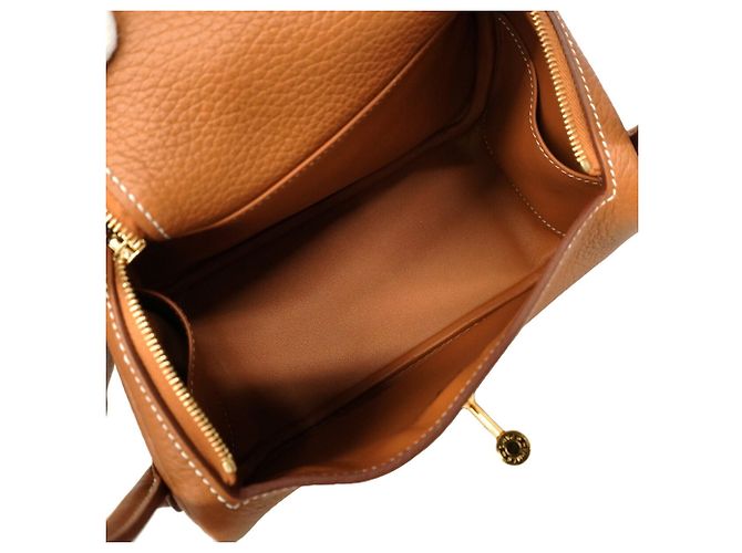 Hermès Borsa a mano Hermes Lindy Mini D'oro - vista 4