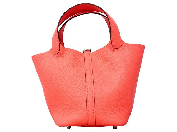 Hermès Bolsa Hermes Picotin Lock PM Rosa - vista 9