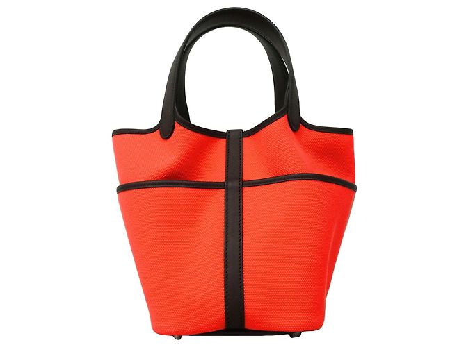 Hermès Hermes Picotin Lock Cargo PM Handtasche Pink - Ansicht 7